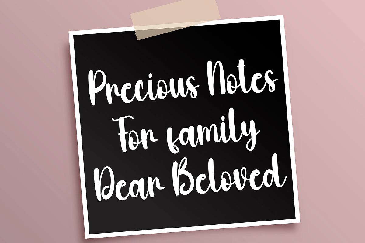 Body | Script Font, a Script Font by Scratchones (Photo 4 of 8)