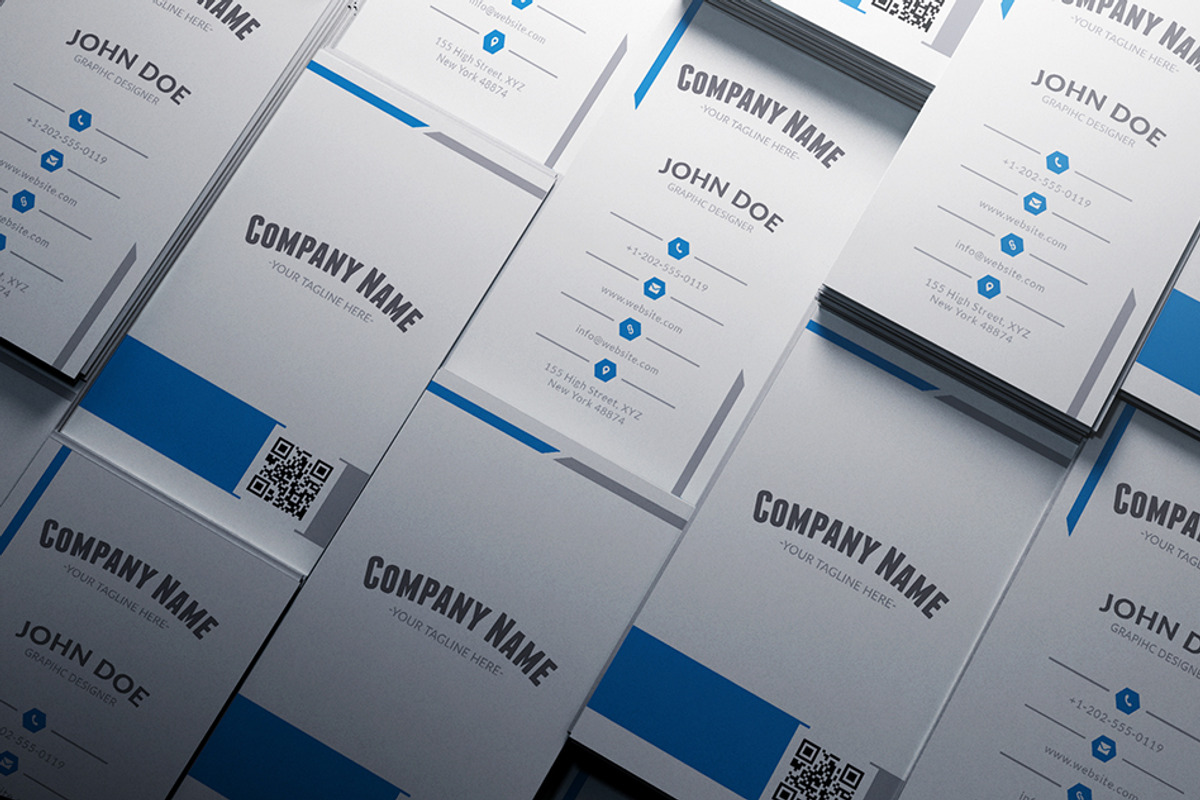 Corporate and Simple Business Card, a Business Card Template by Shahjhan (Photo 1 of 2)
