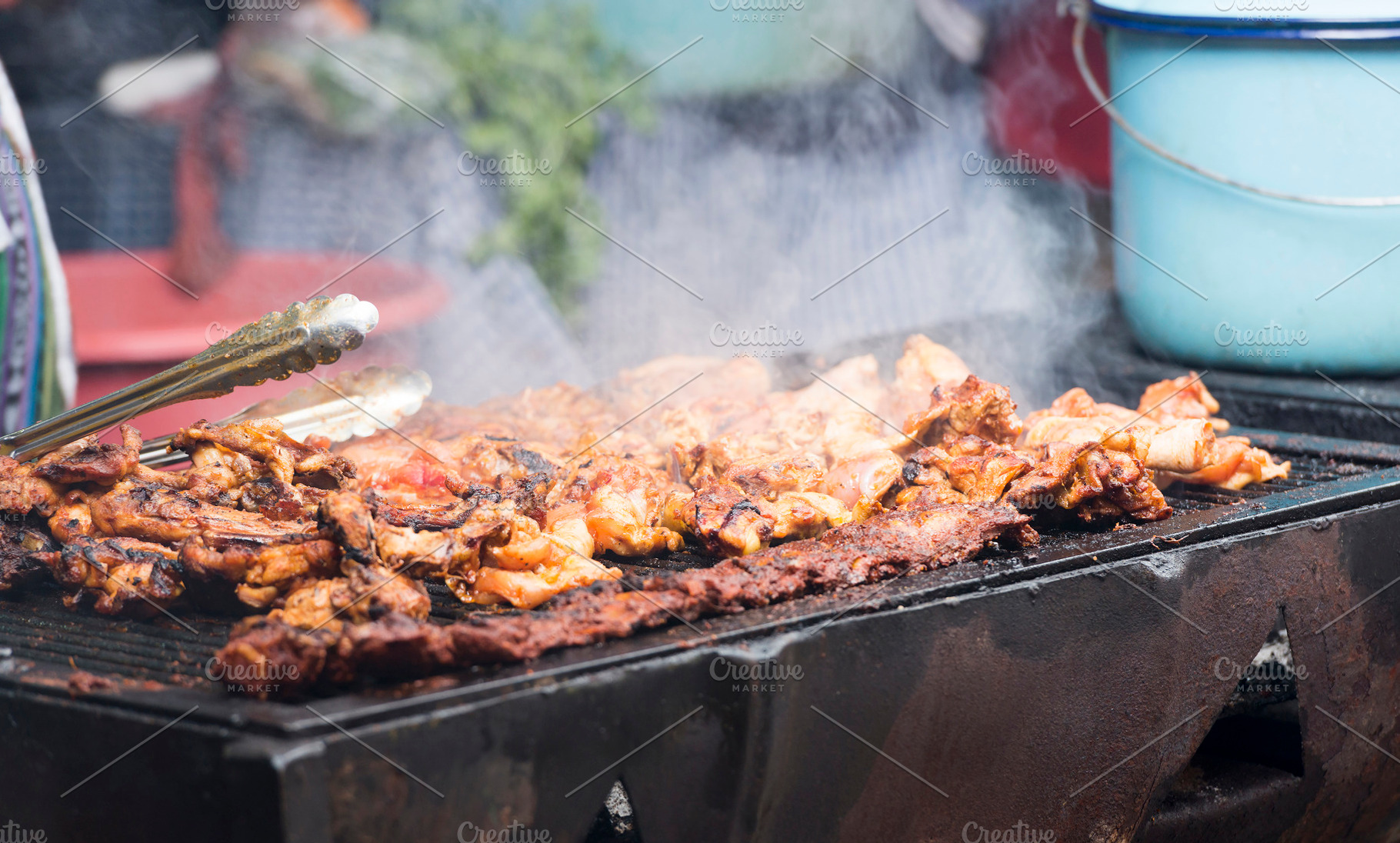 Grilled Chicken On BBQ, a Food & Drink Photo by THP Creative