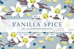 Vanilla spice - Set of patterns