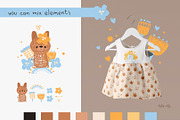 Little city. Cute bunny, an Animal Illustration by tata_ota (Thumbnail 3 of 12)