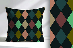 Dark Diamonds Seamless Pattern, a Pattern Graphic by Sharon Schwalbe
