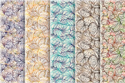 Floral seamless patterns set №1, a Pattern Graphic by Graphic Magic (Thumbnail 4 of 4)