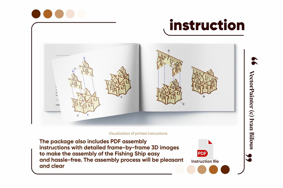 Small 3d Greenhouse - Laser Cut File, an Object Graphic by VectorPainter (Photo 14 of 14)