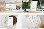 Wildflowers Wedding Invitation, an Invitation Template by SabaIslam.Studio (Thumbnail 5 of 7)