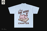 Just One More Chapter – Cat & Book, an Animal Illustration by shaondesigns (Thumbnail 3 of 4)