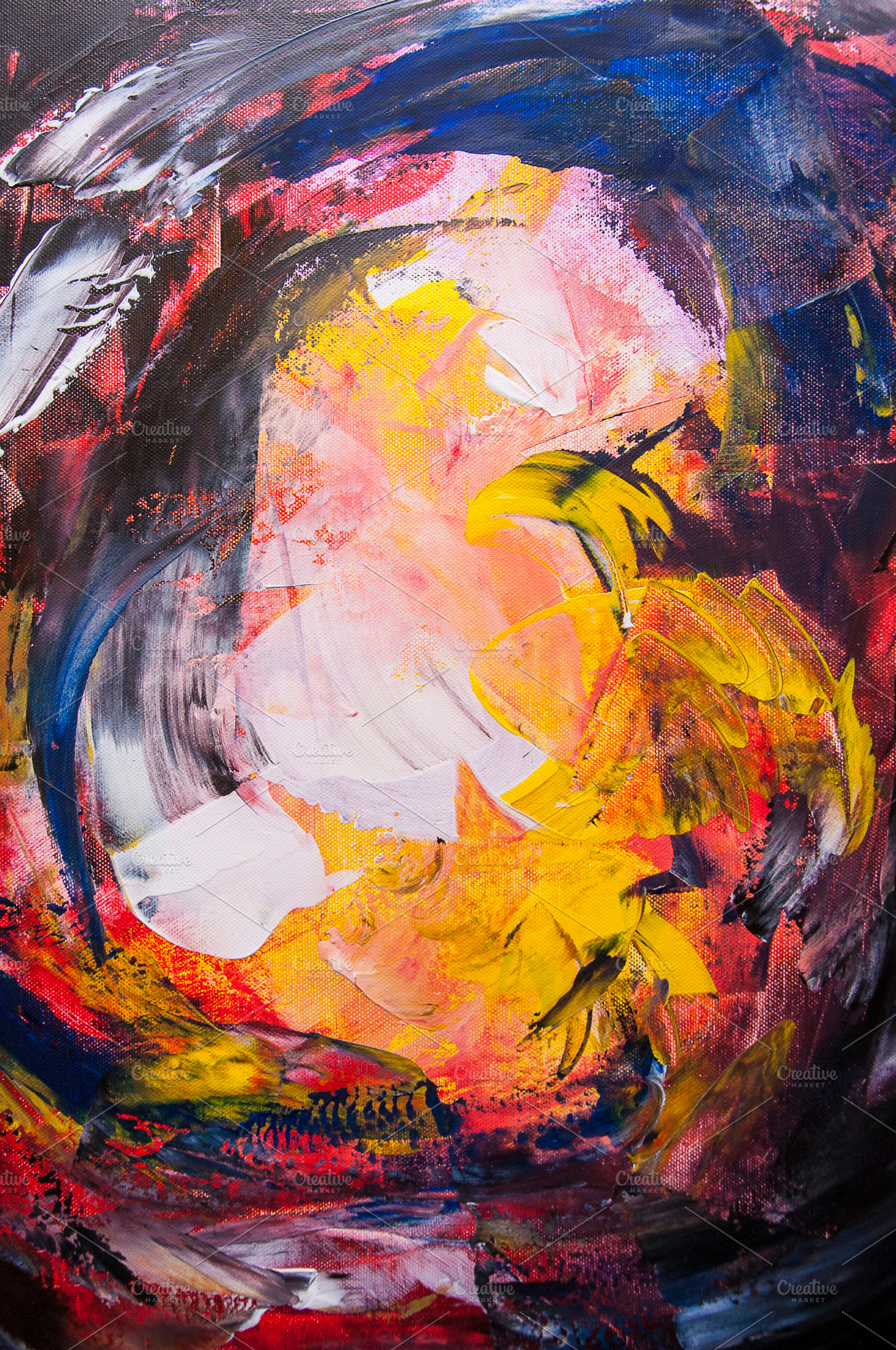 Abstract painting 1 featuring paint, painting, and abstract, an Abstract Photo by r.r.palacios