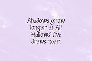 Witchlore Display Font, a Handwritten Font by Beck McCormick (Thumbnail 2 of 10)