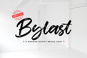 Bylast Script, a Script Font by khurasan (Thumbnail 1 of 7)