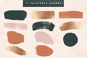 Painterly Shapes & Backgrounds, a Texture Graphic by Basia Stryjecka (Thumbnail 6 of 11)