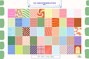 Playful Frames & Backgrounds, an Object Graphic by Olya Haifisch (Thumbnail 6 of 12)