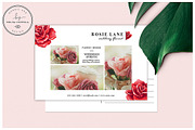 Red Roses Postcard Flyer Template, a Flyer Template by Nordic.Arg (Thumbnail 2 of 2)