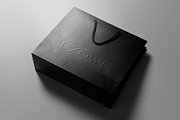 Logo Mockup Luxury Shopping Bag, a Packaging Mockup by Asylab (Thumbnail 3 of 5)