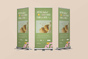 Baked Fresh - Roll Up Banner, a Print Template by VUNIRA (Thumbnail 3 of 3)
