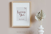 Yuilines Script, a Script Font by sizimon (Thumbnail 5 of 10)