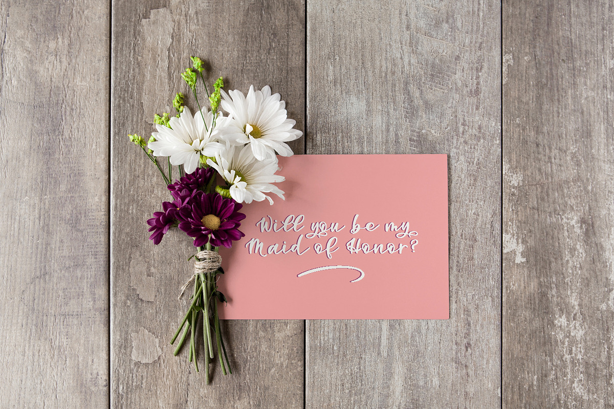 Blooming Heirloom-A Handwritten Font preview 7
