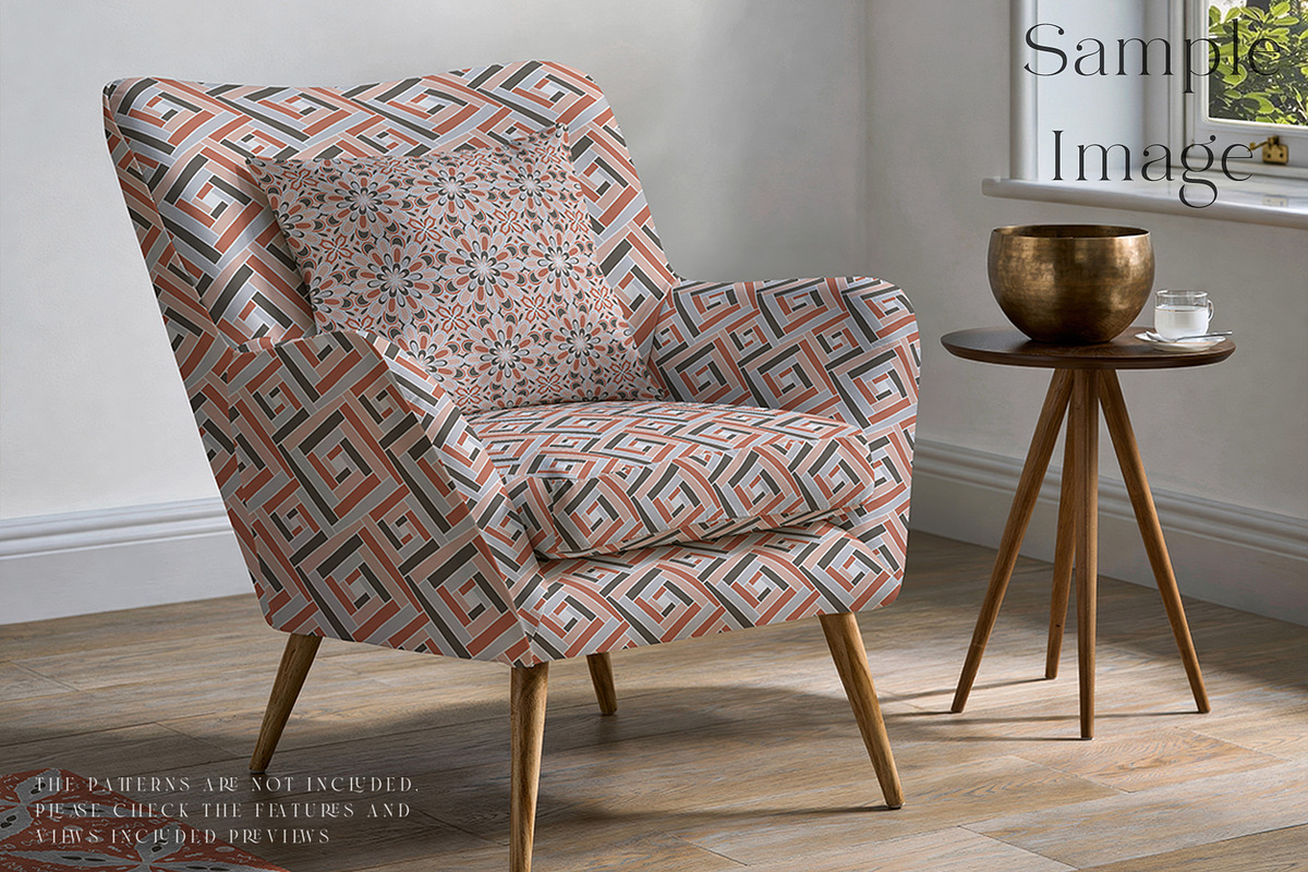 Armchair Upholstery Mockup, a Household Mockup by mock-ups (Photo 11 of 13)