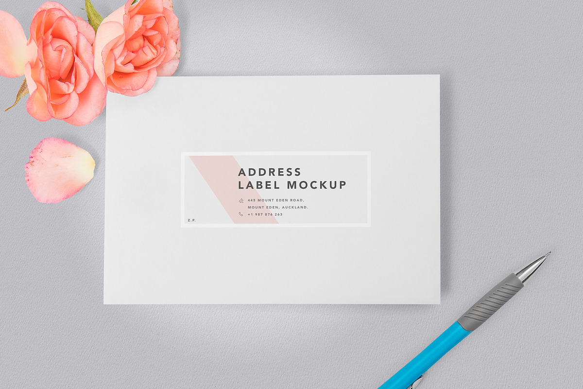 Wedding Address Label Mockups, a Stationery Template by ZippyPixels (Photo 3 of 4)