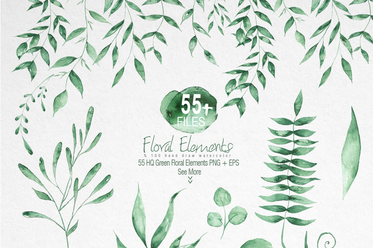 FANCY Green Collection %50 OFF, an Object Illustration by 2MK (Photo 2 of 15)