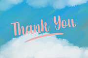 Sunny Cloudy  Duo, a Script Font by Astageni (Thumbnail 8 of 8)