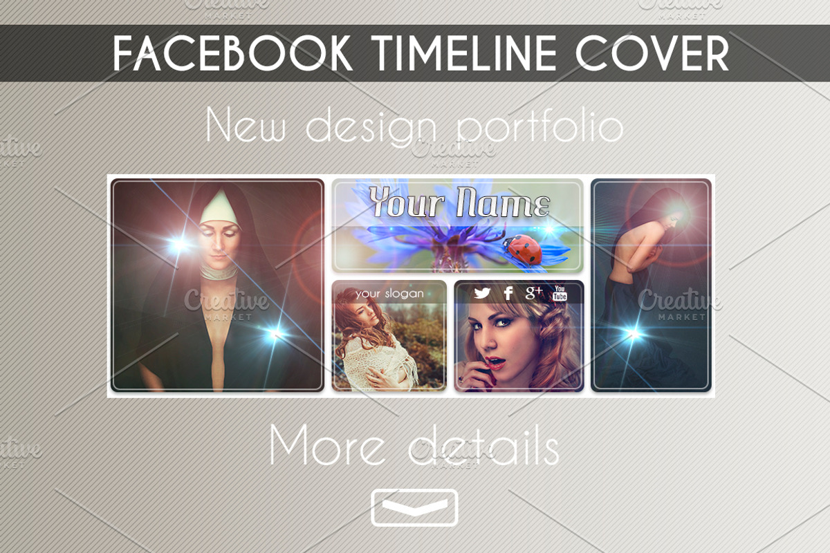 Facebook Timeline Cover Portfolio, a Presentation Template by Luis Quesada Design (Photo 3 of 4)
