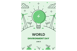 World Environment Day, a Seasonal Illustration by Creative Backgrounds
