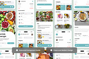 Vitaleaf – Food Delivery UI Design T, an App Template by twinstd (Thumbnail 3 of 5)