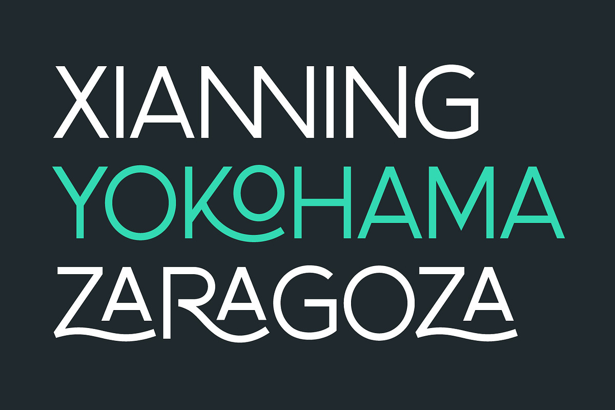 Black Channel, a Sans Serif Font by Abo Daniel Studio (Photo 12 of 13)