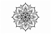 Mandala Pattern Coloring Bundle, an Illustration by Gfx_Store (Thumbnail 8 of 11)