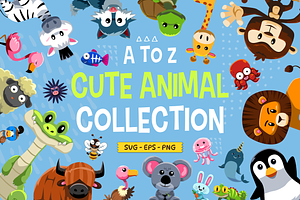 A to Z Cute Animal Collection