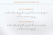 Bellinda Christina + 5 Font Style, a Script Font by Bluestype Studio (Thumbnail 15 of 15)