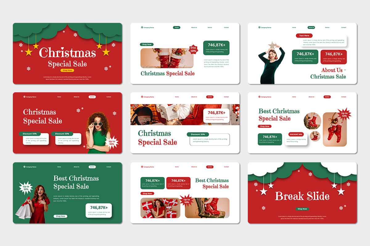 Christmas Special Sale - Keynote, a Presentation Template by QR Design Studio (Photo 2 of 3)