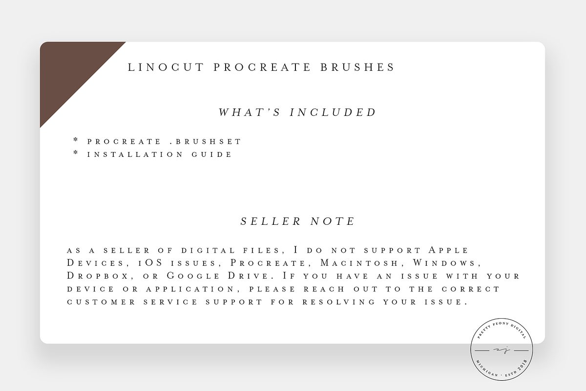 20 Linocut Procreate Brushes, a Brush Add-On by SorrDesign (Photo 8 of 8)