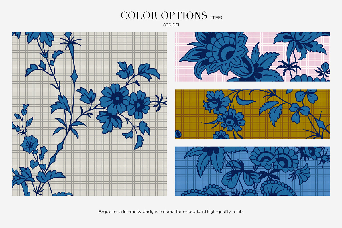 Traditional Royal Delft Prints, a Pattern Graphic by LEAFure (Photo 2 of 10)