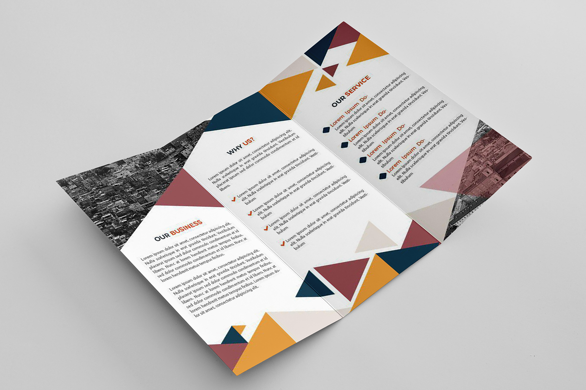 Business Trifold Brochure, a Brochure Template by assaiv (Photo 2 of 4)