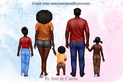 Our Huge Family Clipart, Parents, a Person Illustration by ArtedeCatrin (Thumbnail 6 of 10)