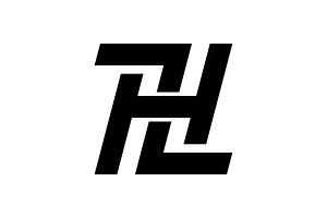 HZ ZH logo design