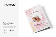 Obituary program template, a Brochure Template by inserenity (Thumbnail 1 of 5)