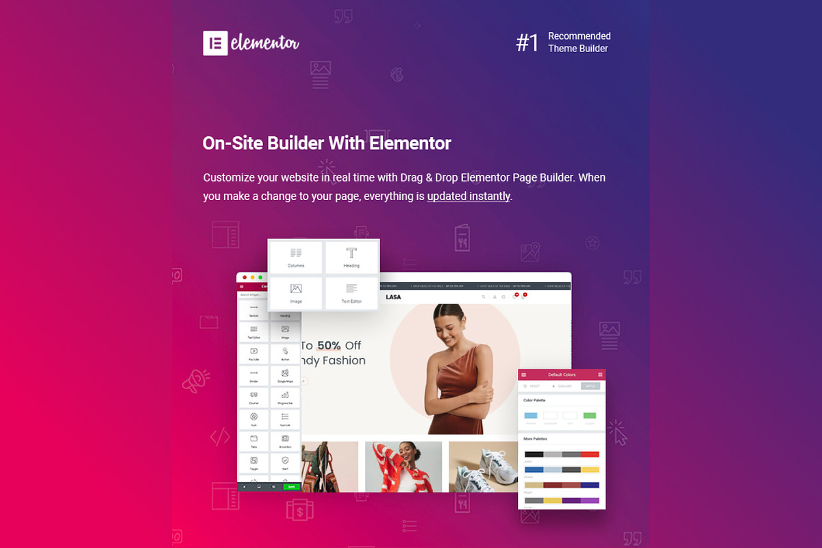 Creative Minimal WooCommerce WP, a WordPress Template by UInstrument (Photo 5 of 6)