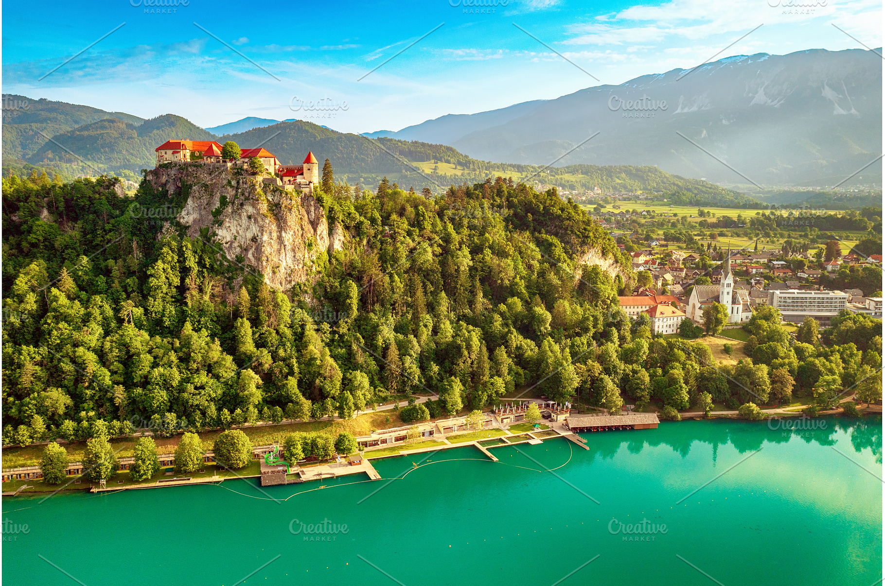 Bled Castle, Slovenia., an Architecture Photo by Nature and travel