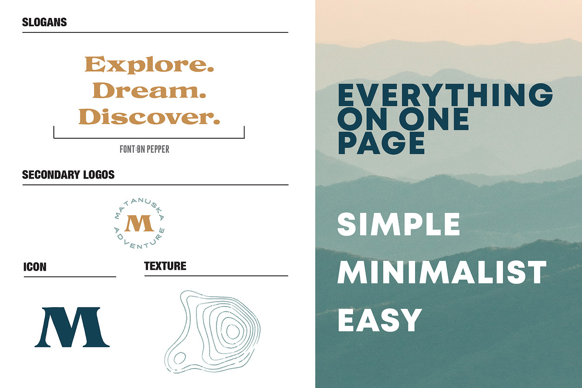 Easy Brand Guideline Template, a Templates & Theme by Cornfield Studio (Photo 3 of 4)