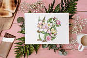 Spring Floral Animals PNG Clipart., an Animal Illustration by KennedyStudio (Thumbnail 5 of 5)