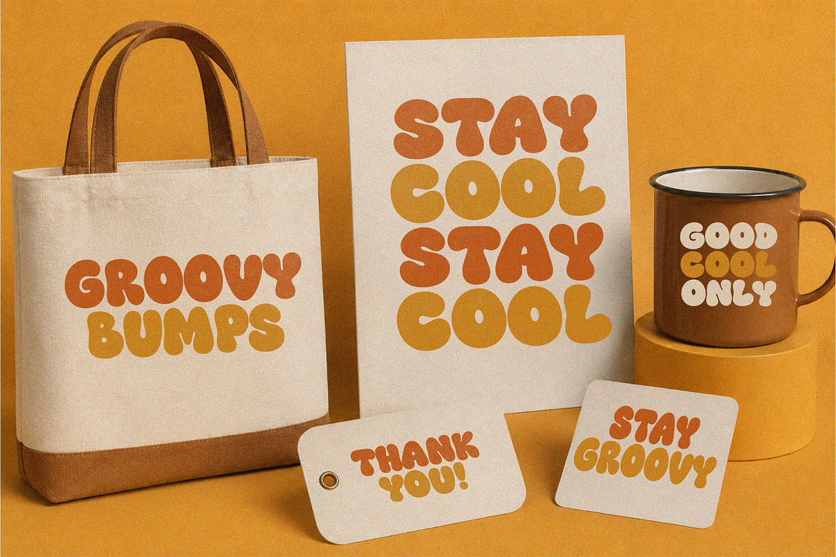 Moggy - Groovy Display Font, a Sans Serif Font by NTC Graphic (Photo 5 of 10)