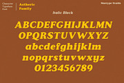Astheric, a Serif Font by Mantype Studio (Thumbnail 13 of 16)
