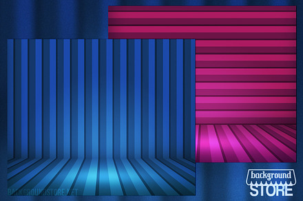 Striped Room Background