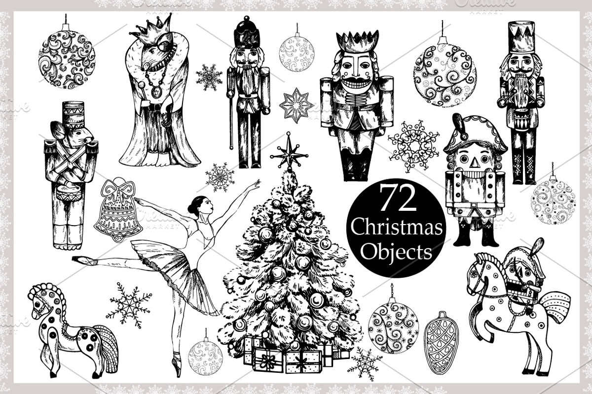 Christmas, a Decorative Illustration by Ecaterina Sciuchina (Photo 1 of 14)