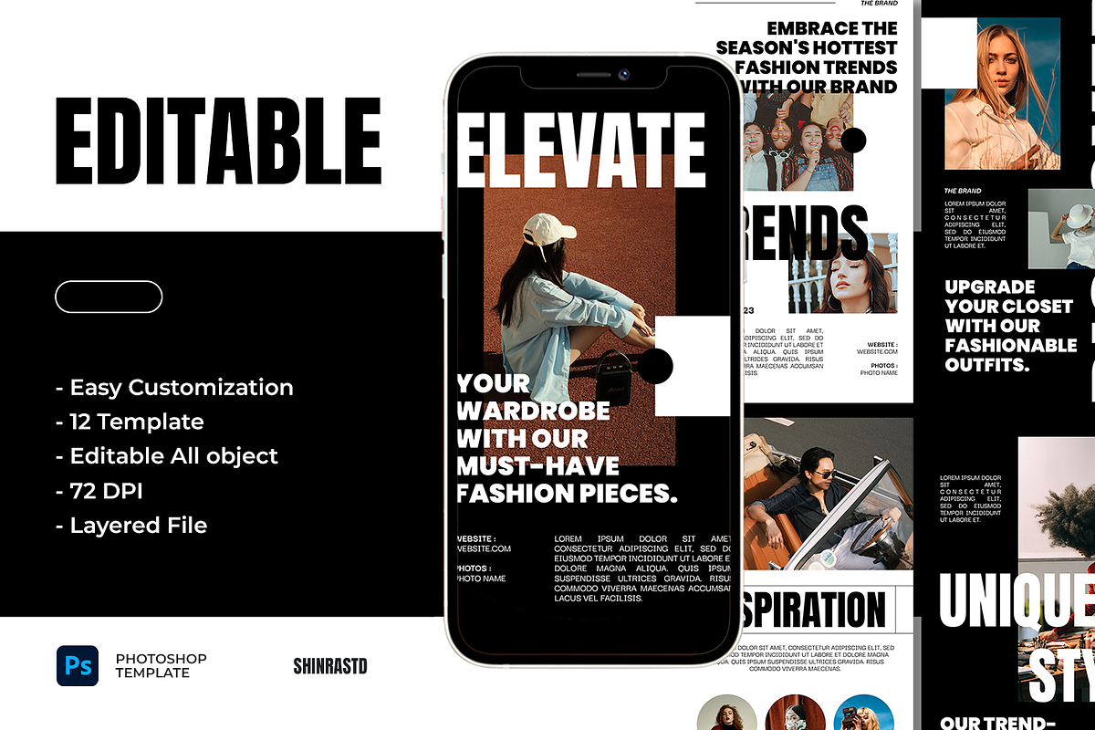 Clover Brand Instagram Template, a Social Media Template by Shinra Labs (Photo 3 of 5)