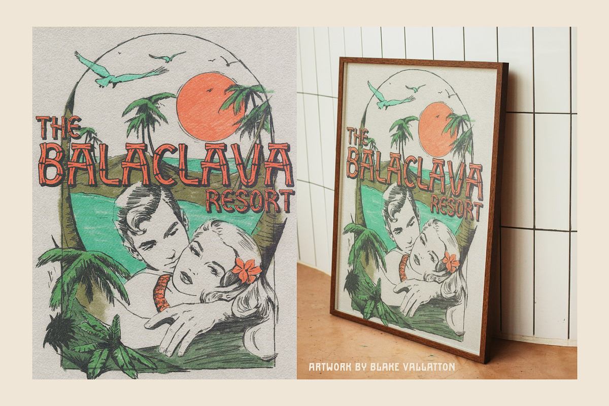 Hawaiian Bamboo Font Duo, a Sans Serif Font by NienowBrand (Photo 6 of 12)