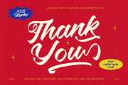 Shading Flash Bold Calligraphy Font, a Script Font by stylishtype.co (Thumbnail 20 of 20)