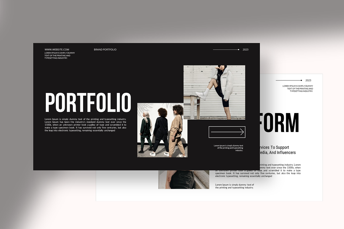 Brand Portfolio Presentation, a Presentation Template by Spesifikdesign (Photo 8 of 9)